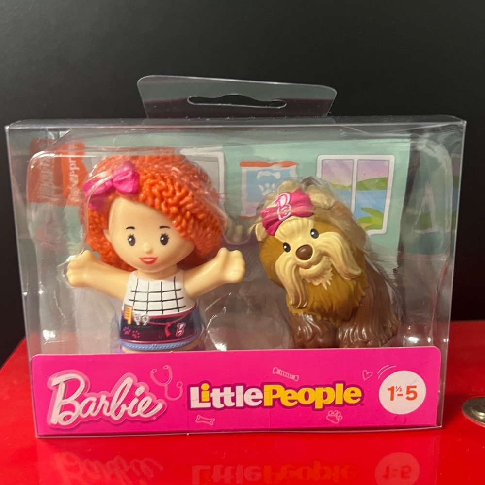 Little People Barbie grooming